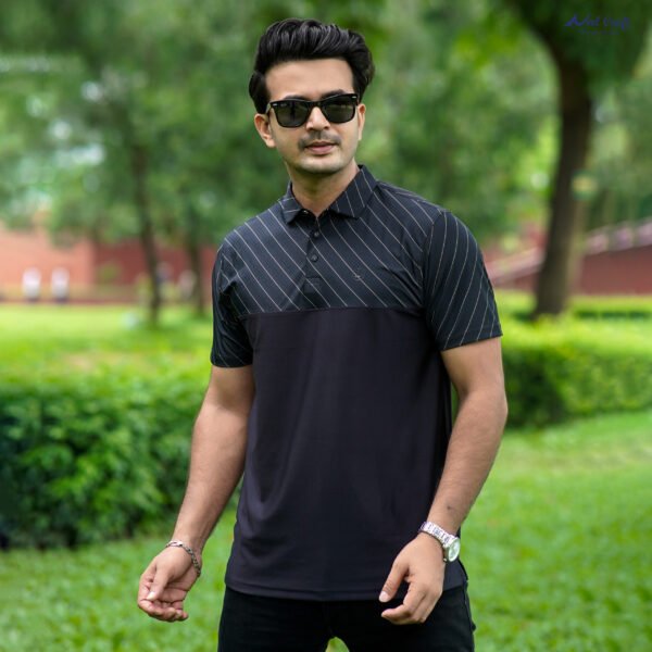 Single Jersey Cotton Polo Collar